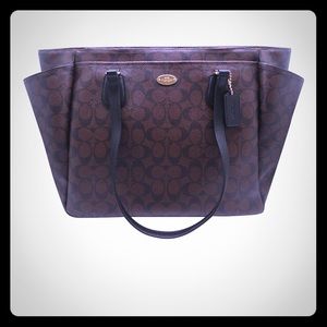 Coach oversized tote or diaper bag
